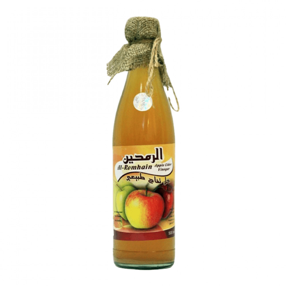 خل التفاح الرمحين 500 مل