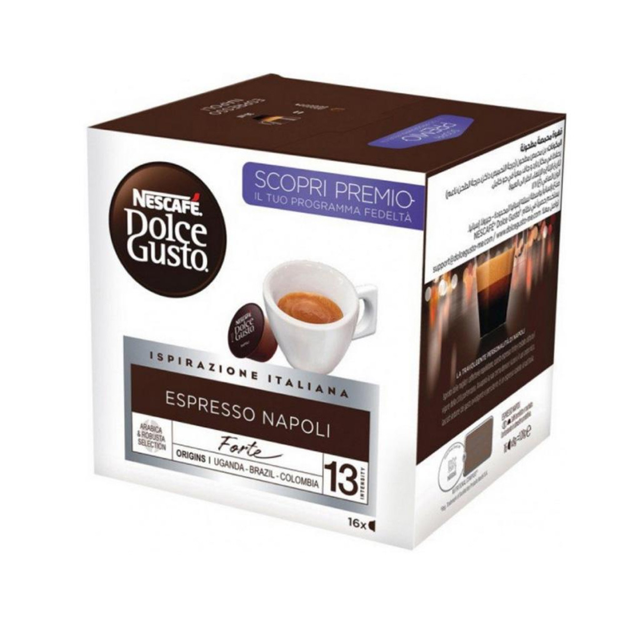 Nescafe Dolce Gusto Espresso Naples Coffee Capsules