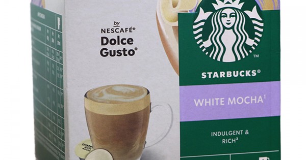 Dolce Starbucks White Mocha coffee capsules