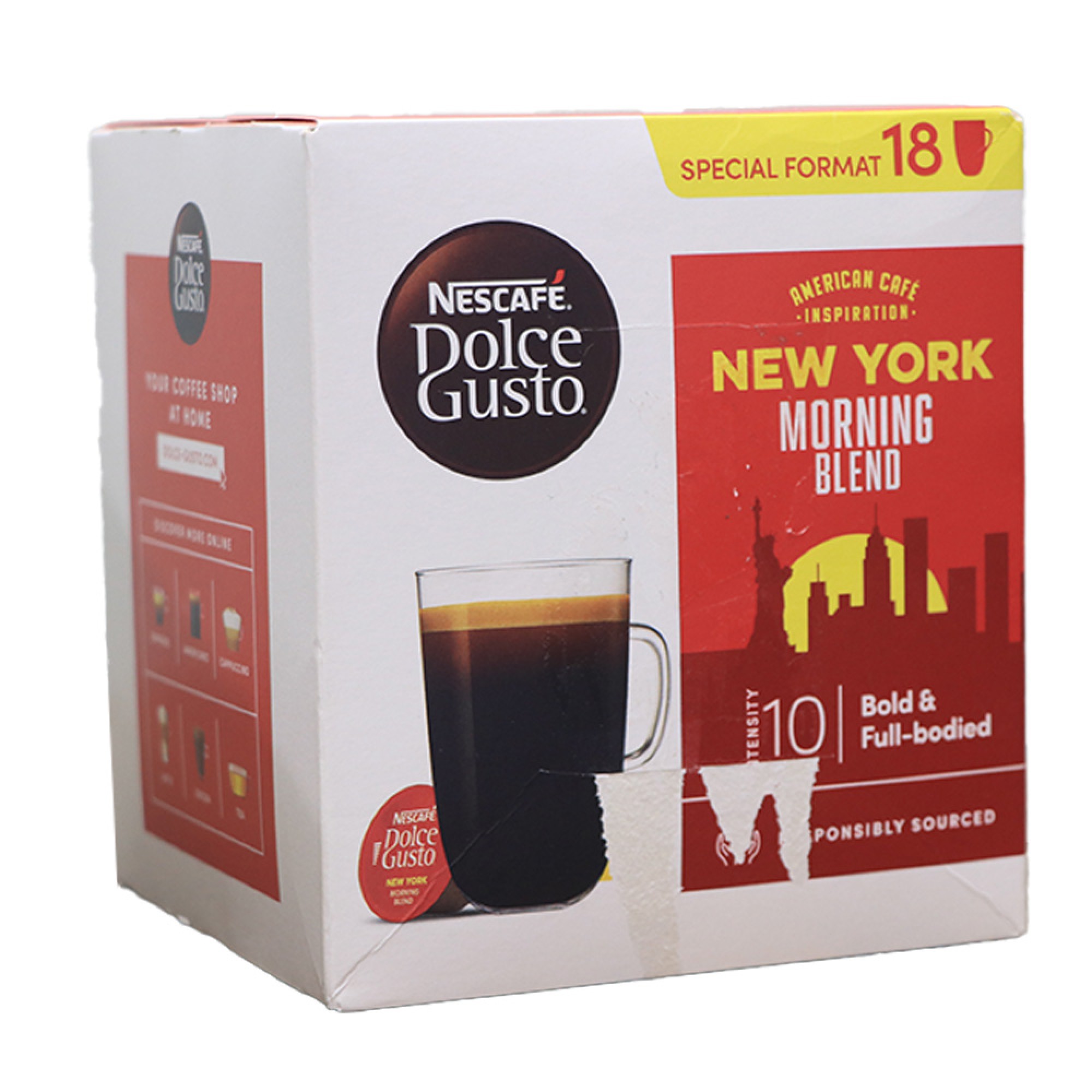 Nescafé Dolce Gusto Americano New York Morning Blend Coffee Pods - Case