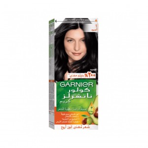 صبغة دائمة ملونة للشعر بلون رقم 1 أسود