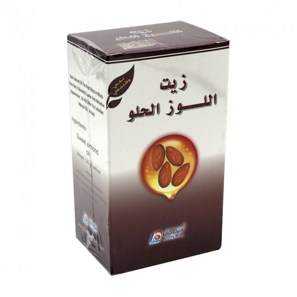 زيت اللوز الحلو اللحيدان 125مل