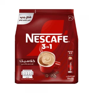نسكافية 3 في 1 ( 20 جرام * 30 ظرف )