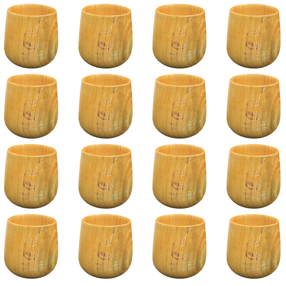 درزن اكوب متة من  خشب الجوجبا الفاخر بسعه 180 مل