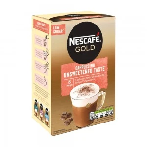 نسكافيه جولد كابتشينو بدون سكر - 8 أكياس