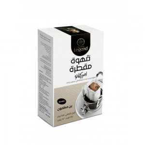 كرتون قهوة ليجند مقطرة أمريكانو معتدلة 12 حبة