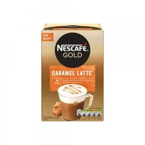 نسكافيه جولد كراميل لاتيه- 8 أكياس (3 حبات )