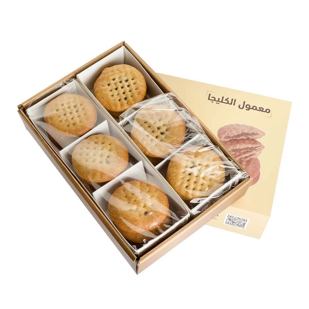 معمول كليجا (دقيق أبيض) بحشوة التمر 350 جرام