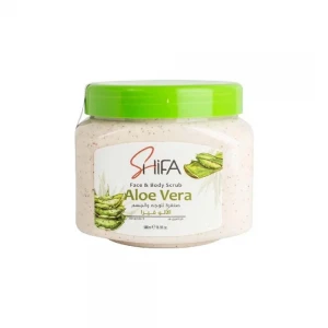 صنفرة الوجة والجسم الالوفيرا من شيفا 500 مل