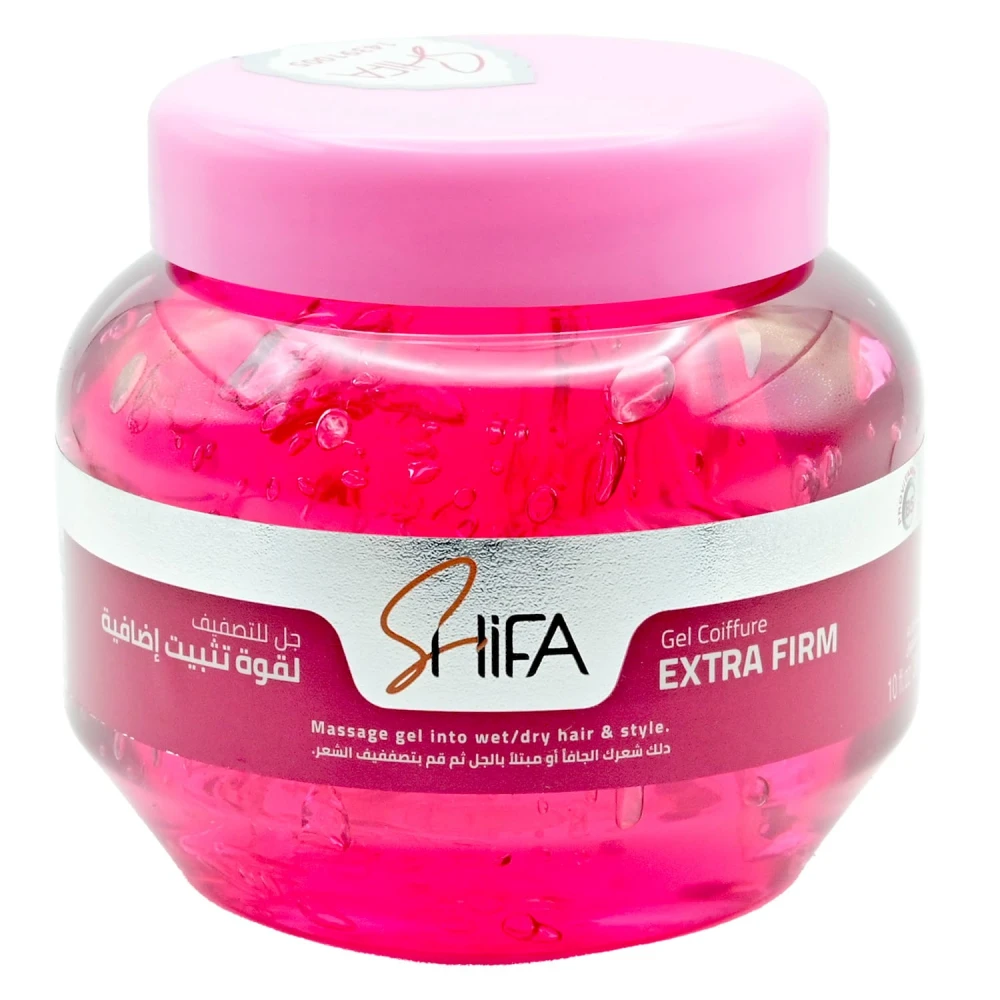 جل لتصفيف الشعر لقوة تثبيت إضافية