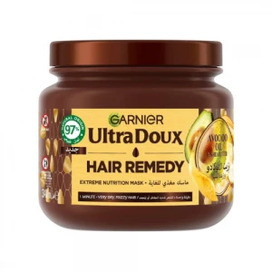 ماسك مغذي للشعر بزيت الافوكادو وزبدة الشياء من جارنير الترا دوكس