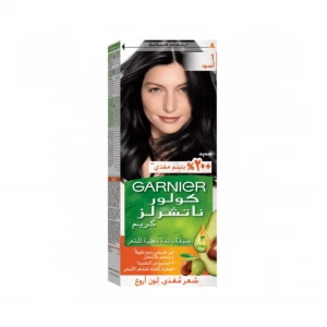 صبغة دائمة ملونة للشعر بلون رقم 1 أسود