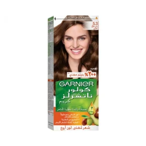 صبغة دائمة ملونة للشعر بلون رقم 5.3 بني فاتح ذهبي