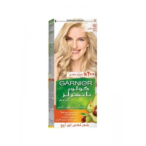 صبغة دائمة ملونة للشعر بلون رقم 10 أشقر ثلجي فاتح