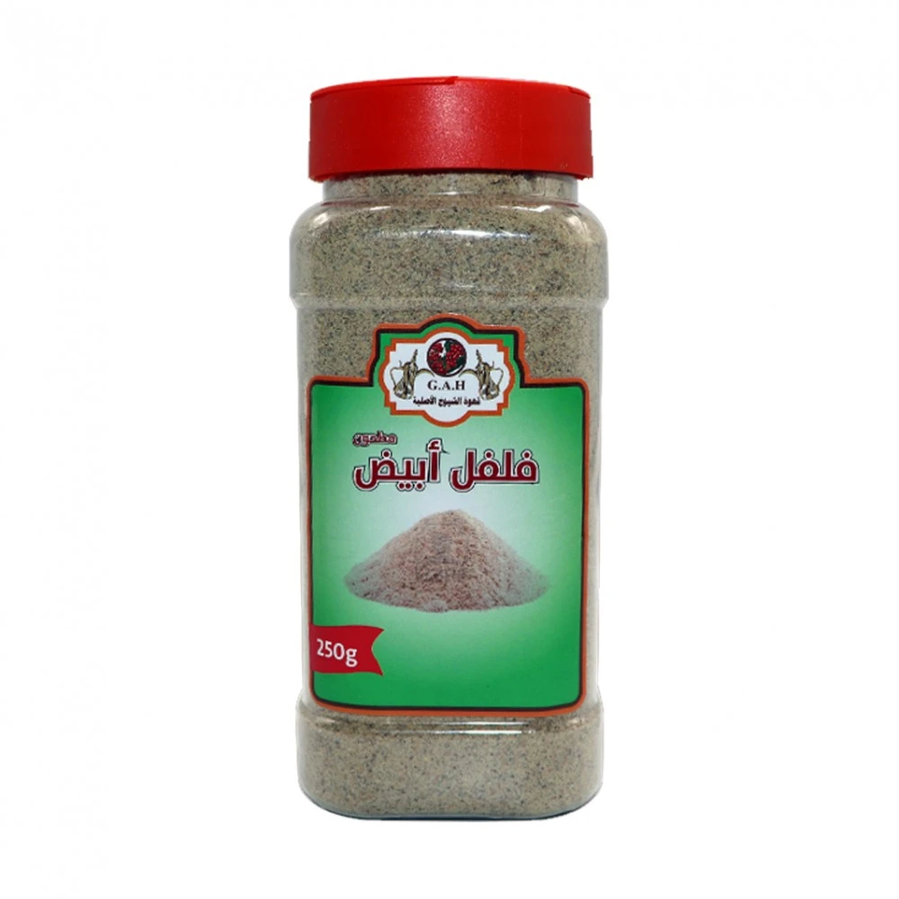 فلفل ابيض  مطحون 250ج