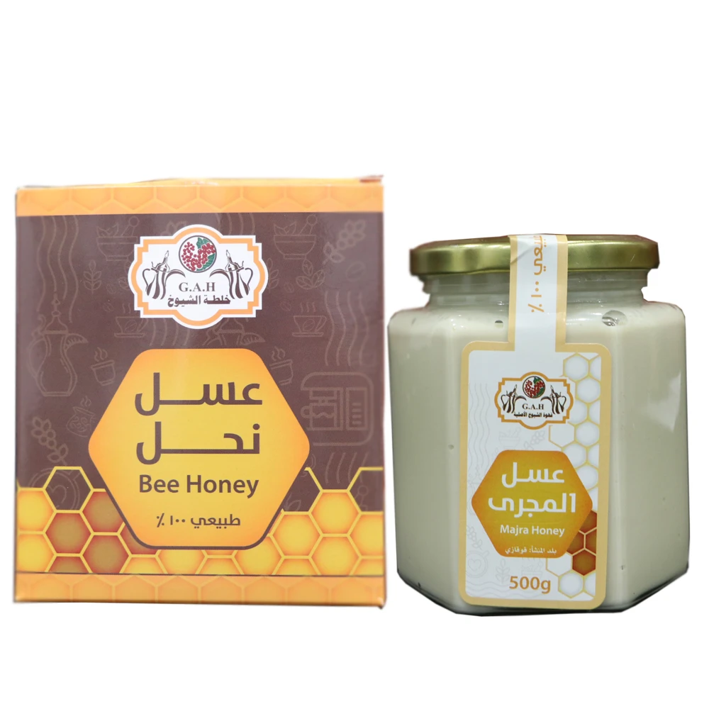 عسل المجرى الابيض 1/2كيلو