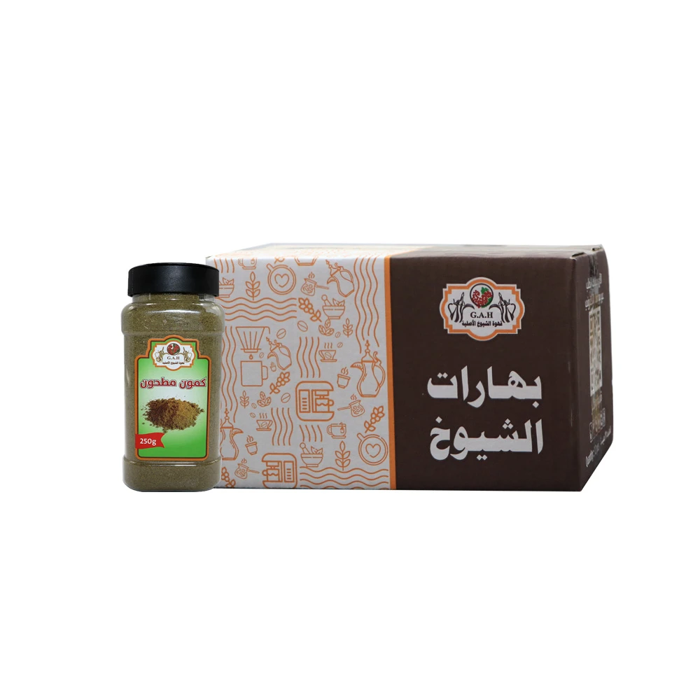 كرتون كمون مطحون 12*250 جرام