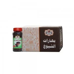 كرتون فلفل اسود حب 12*250 جرام 