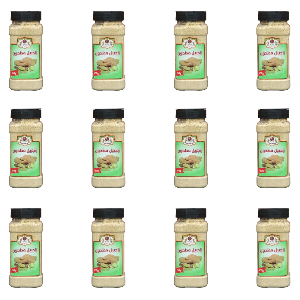 كرتون زنجبيل مطحون  12 *250 جرام