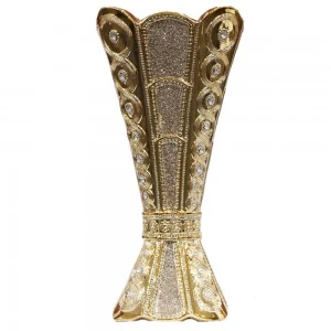 مبخرة فخار ذهبي كبير 2