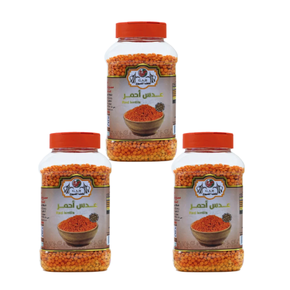 عدس أحمر 500 جرام